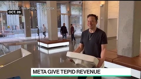 Why Did Elon Musk Walk Into Twitter With a Kitchen Sink?