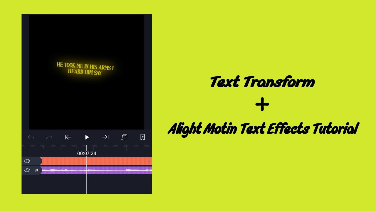 HOW TO TRANDING TEXT EFFECT TUTORIAL '' text transform edit '' ALIGHT ...