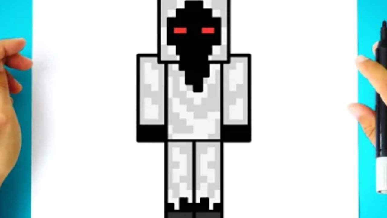 How to DRAW ENTITY 303 MINECRAFT 