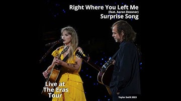 92  Taylor Swift - Right Where You Left Me (The Eras Tour) Santa Clara, CA, 28/07/2023