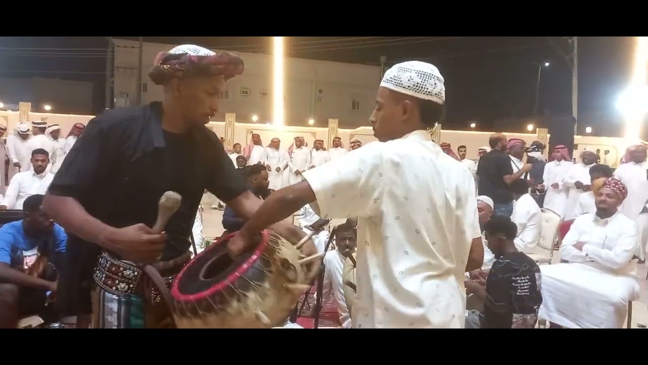 حمد عزيز واحمد جحران  ربش الفنان ابراهيم المشولي حماس وابداع