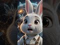 Bibi Found the Invisible World 🌑✨  #shorts  #3danimation  #cutebunny