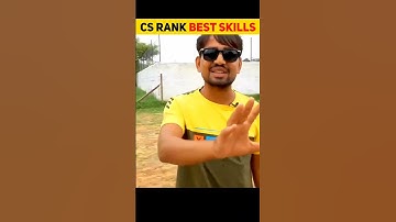 cs rank best skills combination | after update | with random players #freefire #shorts