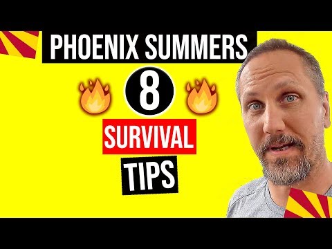 Vídeo: Sobrevivendo ao verão em Phoenix: como vencer o calor