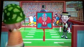 Round 3 Of Pigskin Pass,Rugby Practice Game,Final Round