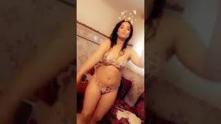 Arab girl in bikini hot dance