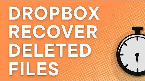 Quick way to recover deleted files in Dropbox using the Dropbox website (2025)