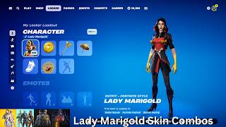 BEST LADY MARIGOLD Skin Combos (FORTNITEMARES!)