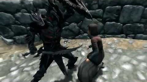 When i Play Skyrim: DIE KID!