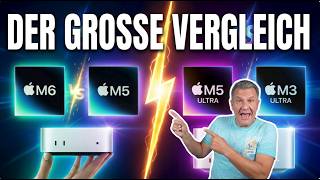 Apple M5 vs M6 and M3 Ultra vs M5 Ultra. The ULTIMATE Comparison!