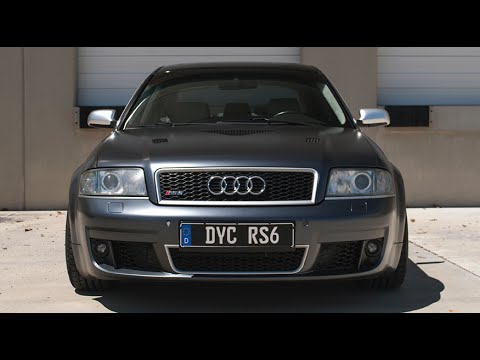 photo Battleship Gray Color Car audi rs6 satin battleship grey