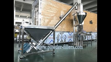 Semi-Automatic Net Weigh Auger Filling Machine for 5Kg Dry Powder