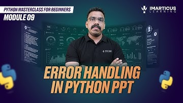 ERROR HANDLING in Python – Write Robust & Bug-Free Code | Module 09