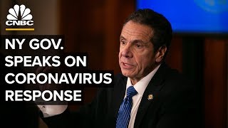 New York Gov. Cuomo holds a briefing on the coronavirus outbreak - 4\/24\/2020