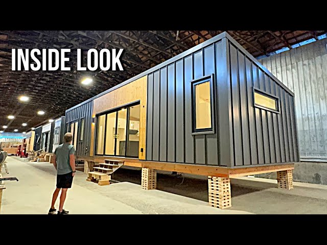 I Just Found a Brand New 800 Square Foot PREFAB HOME Designed for Full Time Living