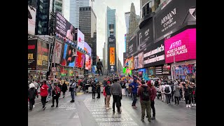 Times Square, Manhattan, NY - December 4, 2022