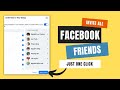 How to invite all facebook friends to a group one click 2023  one click invite all facebook group