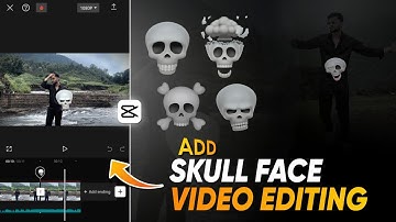 Trending Skull Face Video Editing In Capcut App 😱| Skull Face Edit | Capcut Skull Face Video Editing