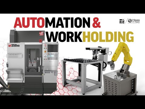 Combine the Haas UMC-350HD and Haas Compact APL or Robot - Haas Automation, Inc.