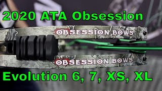 2020 ATA Obsession Bows Evolution 6, 7, XS, XL Review by Mike's Archery