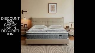 12 Inch Queen Size Mattress,Hybrid Mattress with Gel Memory Foam Pocket Springs,Medium Firm,Motion I