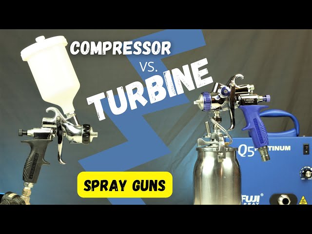 Compressor vs Turbine Spray Guns for Woodworking Finish Application Which  Provides the Best Results? 