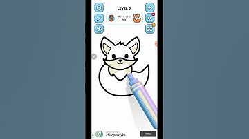 Coloring ASMR level 7 #shorts #game #games #gaming #walkthrough #gameplay #android