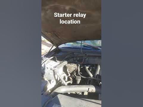 2002 Ford Expedition Starter Relay Location - YouTube