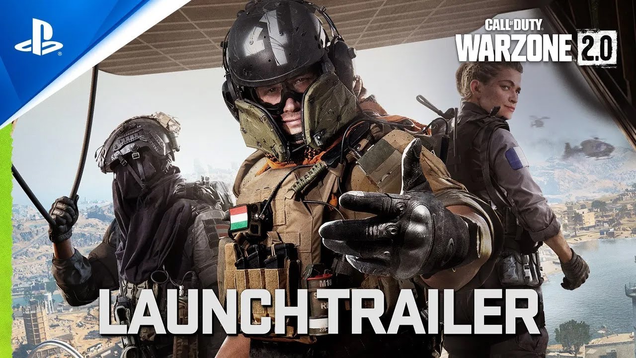 Call of Duty Warzone 2.0 Launch Trailer PS5, PS4 YouTube