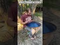 While feeding my dogs