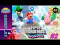 Super Mario Bros Wonder 4K [ Complete Guide - 100% Complete - All Stages - All Secrets ] ( 2023 ) 🔥🍄