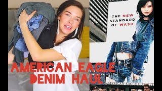 ♡ I'M ON A BILLBOARD IN NYC! + American Eagle Denim Haul ♡