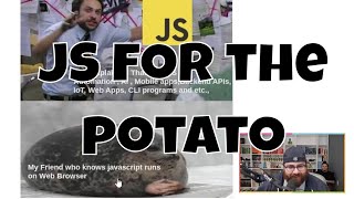JS for the potato - funny programming meme review 2021 clip