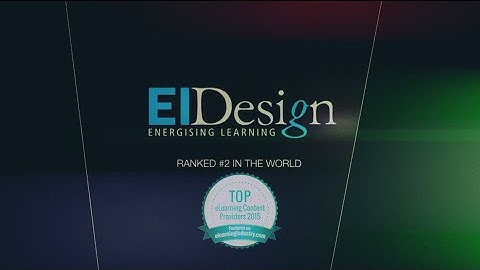 EI Design – A Leading Learning and Performance Support Solutions Provider