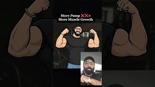 More Pump ❌❌= More Muscle Growth#gymtips #biceps #musclepump