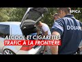 Trafic d'alcool et de cigarettes à la frontière