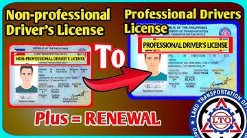 Renewal + Change Classification from NPDL TO PDL | Magkano ang magagasto | Step by Step Process