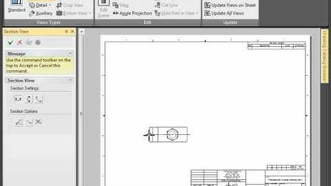 Remove Parts From Display in Section Views in IRONCAD