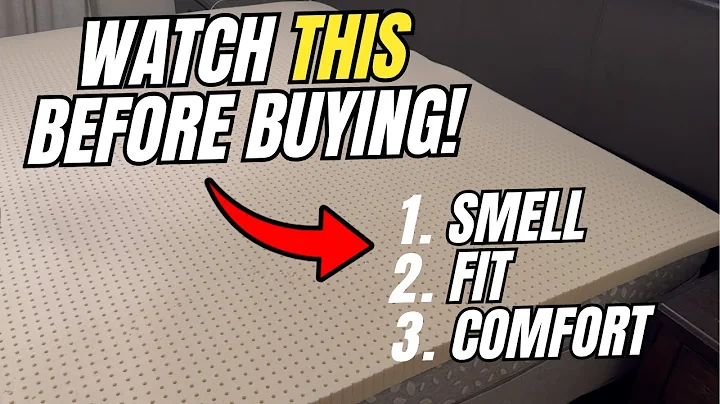 Pure Green Latex Mattress Topper Review - 2in Soft King!