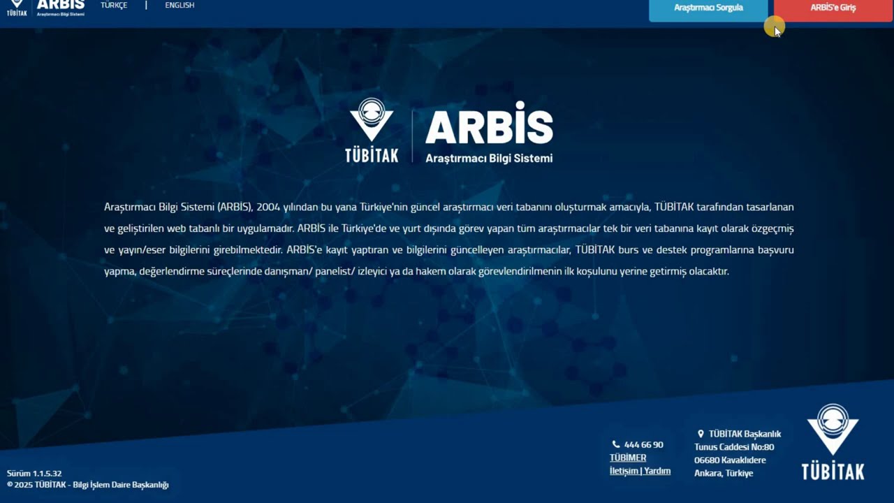 TÜBİTAK ARBİS’e KAYIT: Öğrenci Adım Adım Rehberi (Fotoğraf & Okul Ekleme)