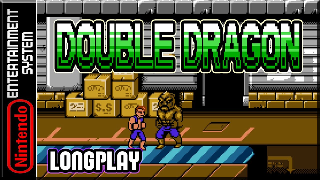 Double Dragon 1 arcade gameplay playthrough longplay 