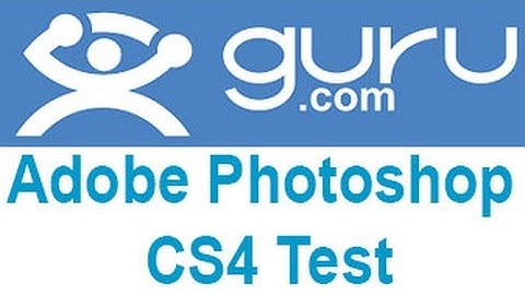 Guru Adobe Photoshop CS4 Exam Answers