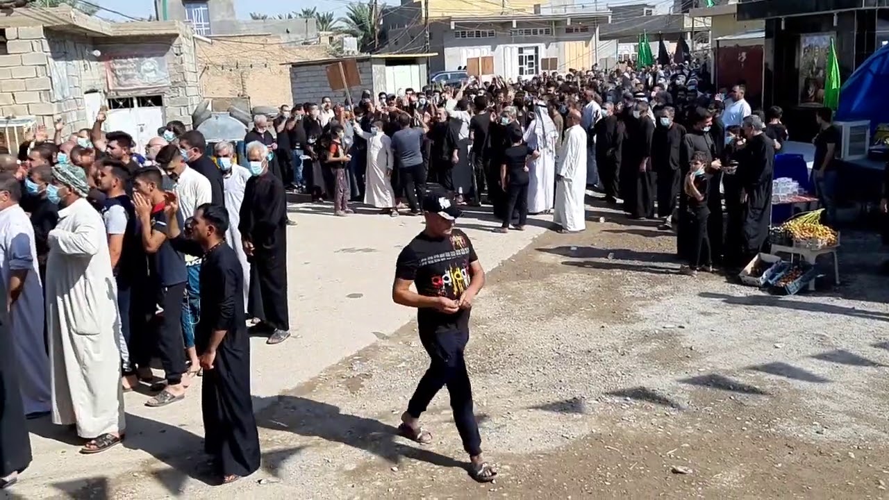 موكب الزهراء عليها السلام في سعدية الشط ليوم العاشر من محرم ١٤٤٢. ٢٠٢٠