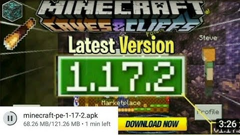 how to download minecraft 1.17.2 on android 2021] minecraft pe 1.17.2 offIcial version download link