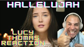 LUCY THOMAS   HALLELUJAH   REACTION   HOLY MOLY WAS I SURPRISED!!