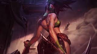 Akali Login Screen Animation Theme Intro Music Song【1 HOUR】