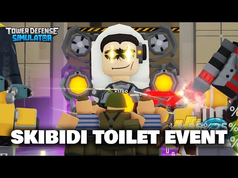 Beating The New Skibidi Toilet Event! Tower Defense Simulator | Roblox