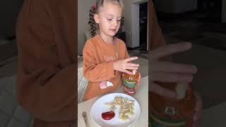 One can of ketchup for the whole family #shorts by Secret Vlog