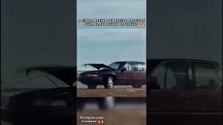 Car vs. Boeing 747 Engine: Can it Survive 66,000 lbs of Thrust? 🔥 #aviationlovers #militaryaviation