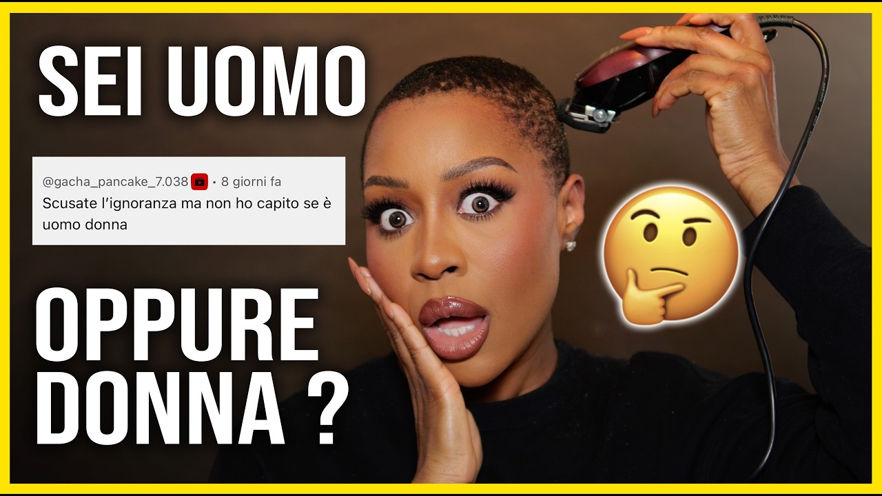 MI SONO RASATA E ORA SONO ... UN UOMO ?!? 💀 | Capelli Rasati e Femminilità